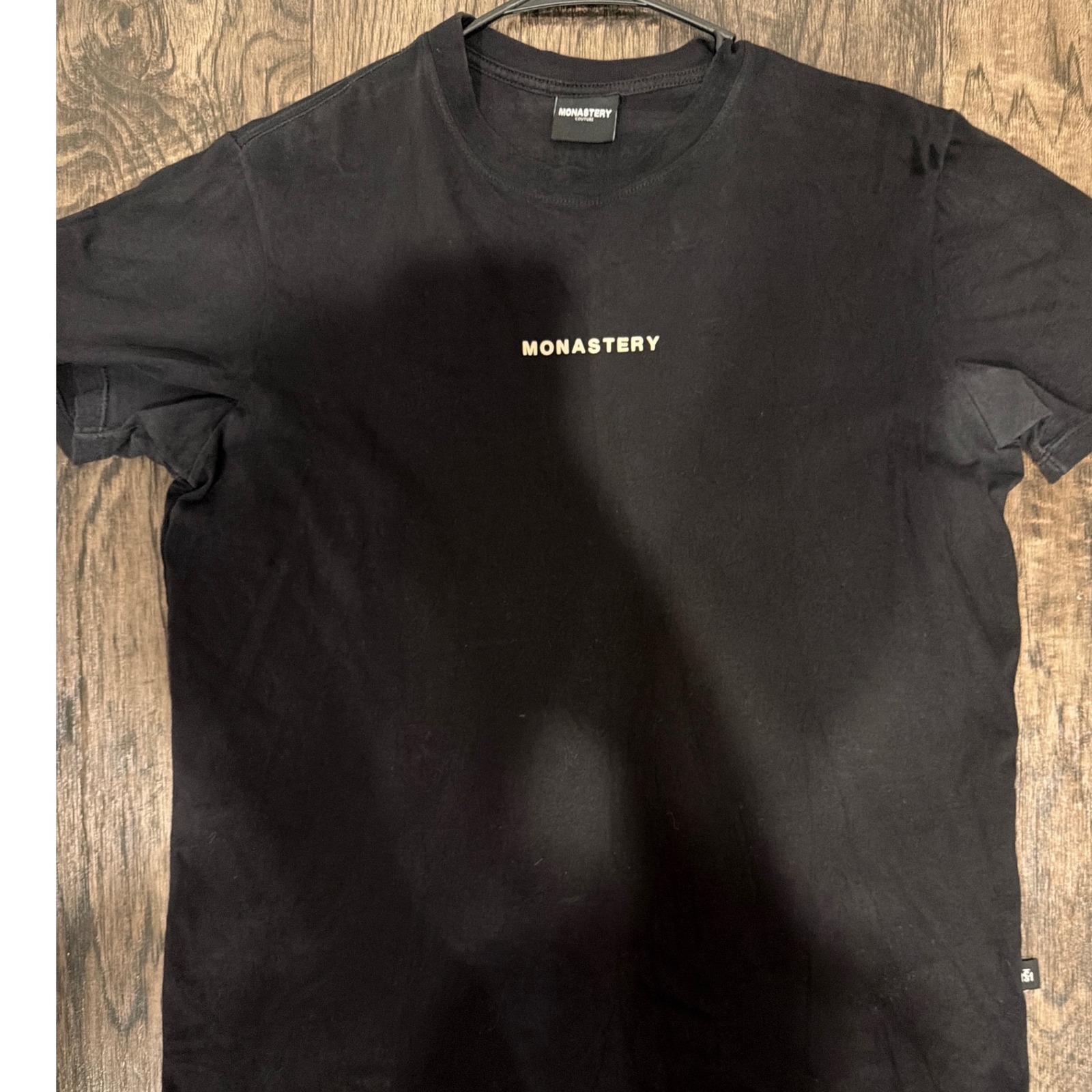 Monastery Couture Mens Xl Black Graphic T-Shirt New York Designed Streetwear Tee